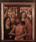 Dennis Miller Bunker Man of Sorrows with Mary and John and Two Holy Women Germany oil painting artist